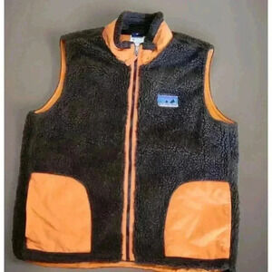 Patagonia Retro-X Full Zip Deep Pile Fleece Sherpa Vest Youth Kids SIze XL 14 A1